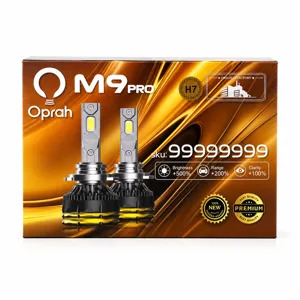 Миниатюра на LED крушки H7 60W – комплект 2 броя