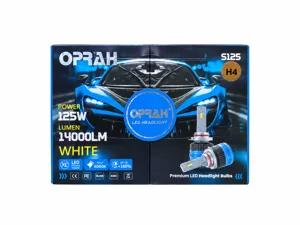 Миниатюра на LED крушки H4 100W – комплект 2 броя