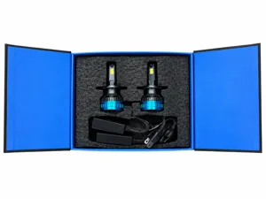 Миниатюра на LED крушки H7 100W – комплект 2 броя
