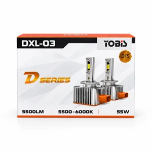 Миниатюра на LED крушки D1S 55W – комплект 2 броя