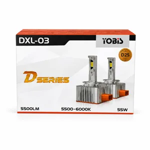 Миниатюра на LED крушки D2S 55W – комплект 2 броя