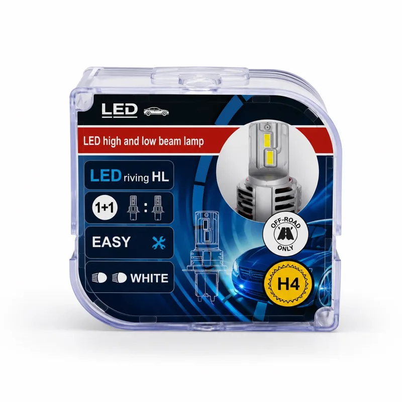 LED крушки H4 35W – комплект 2 броя