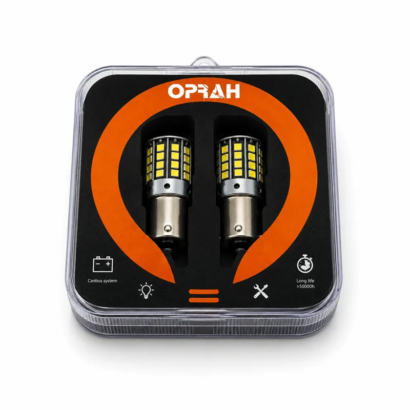 LED габаритни крушки T10 10W – 54 LED, комплект 2 броя с Can