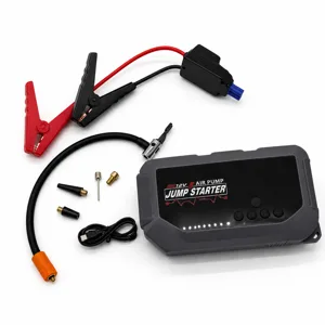 Миниатюра на Стартов бустер и компресор 12000 mAh