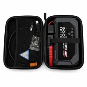 Миниатюра на Стартов бустер и компресор 12000 mAh